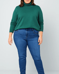 BUZO TEXTURA POLERA - Verde