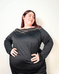 REMERA BEGONIA CON ENCAJE