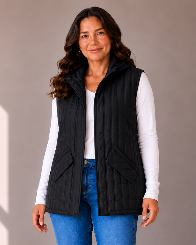 CHALECO WINTER NEGRO