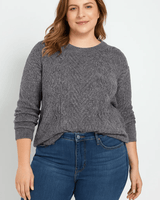 Buzo Chenille Bruma Gris