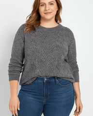 BUZO CHENILLE BRUMA - Gris