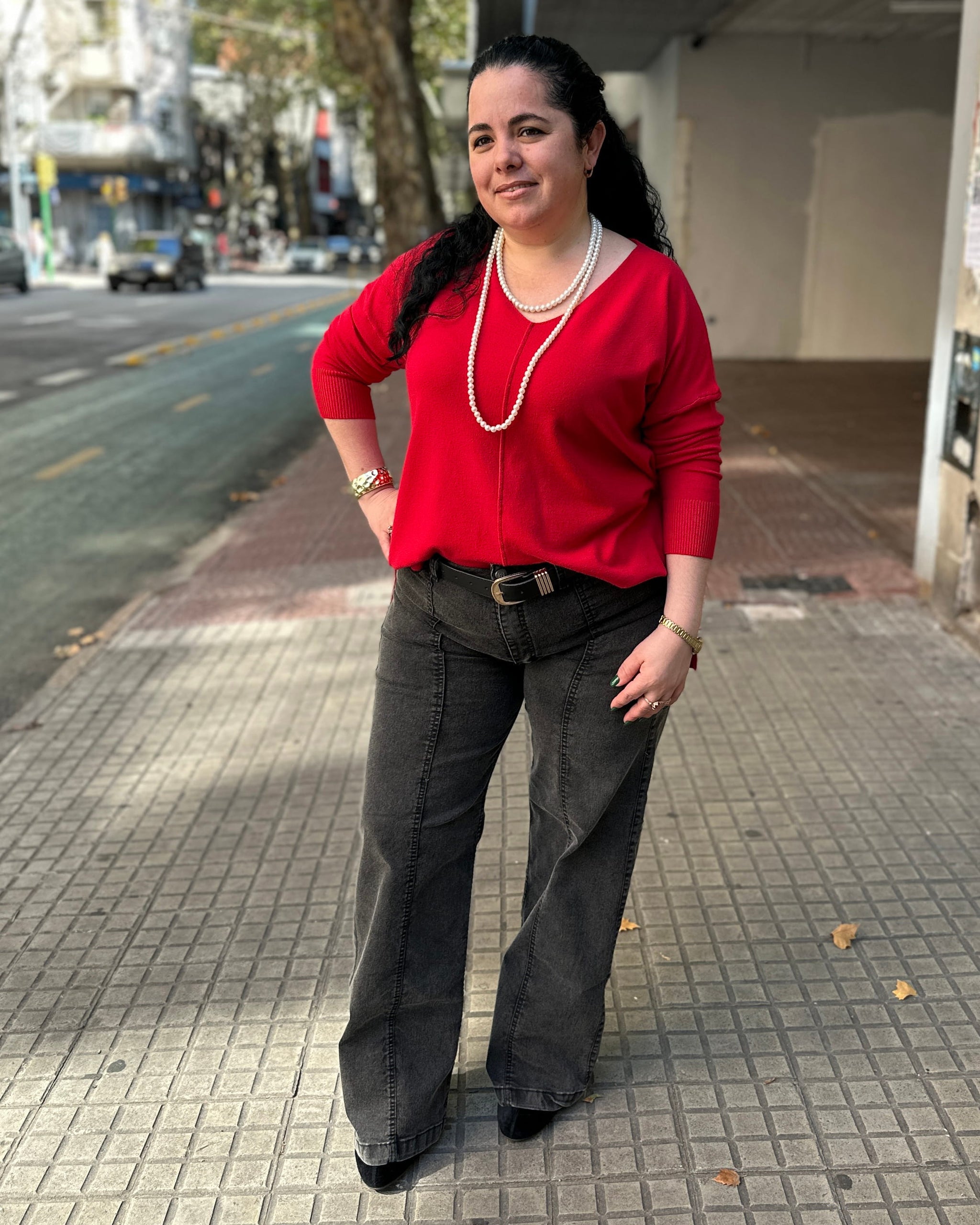 BUZO TEJIDO DE PUNTO ALMA - Línea premium