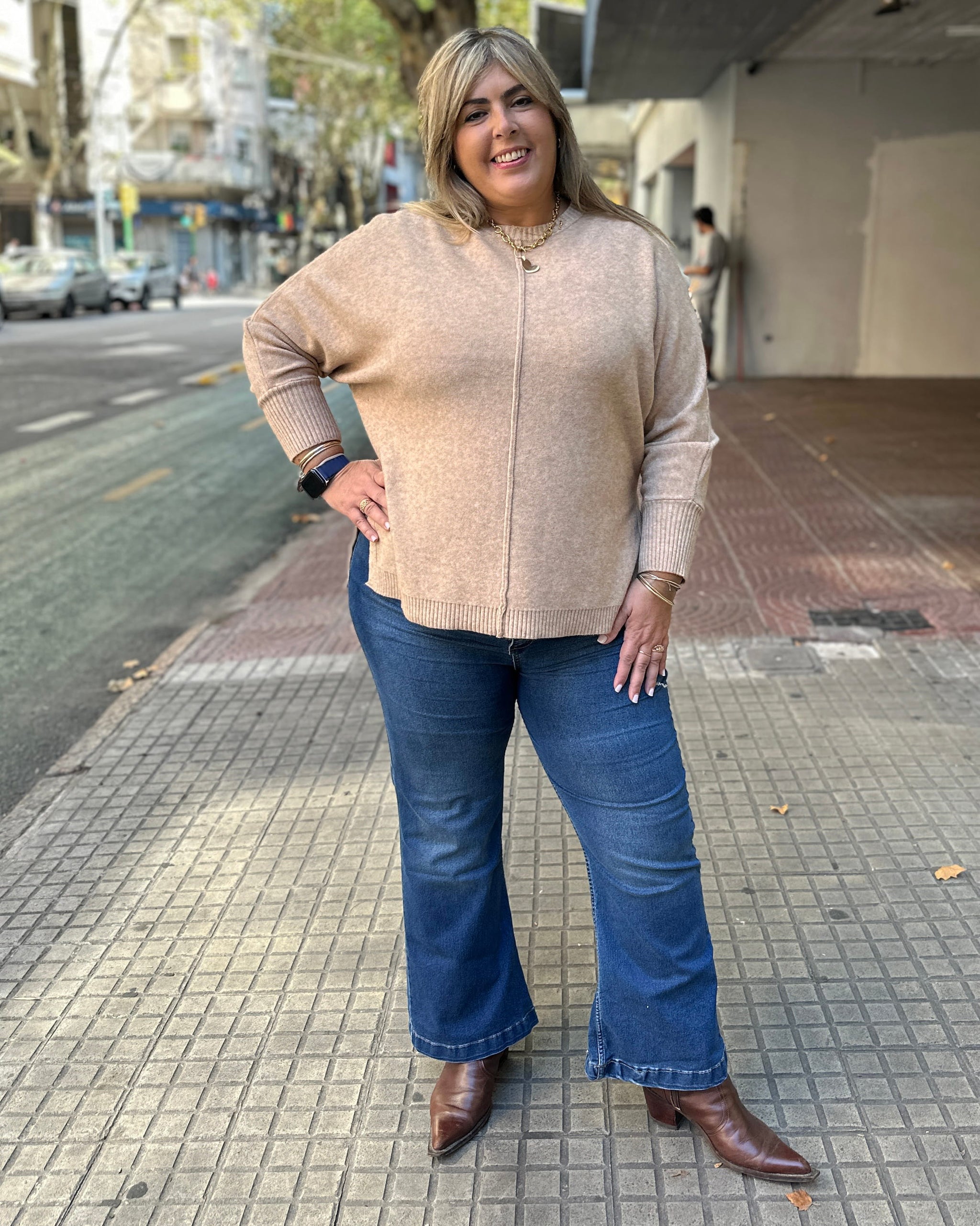 BUZO TEJIDO DE PUNTO AURA - Línea premium