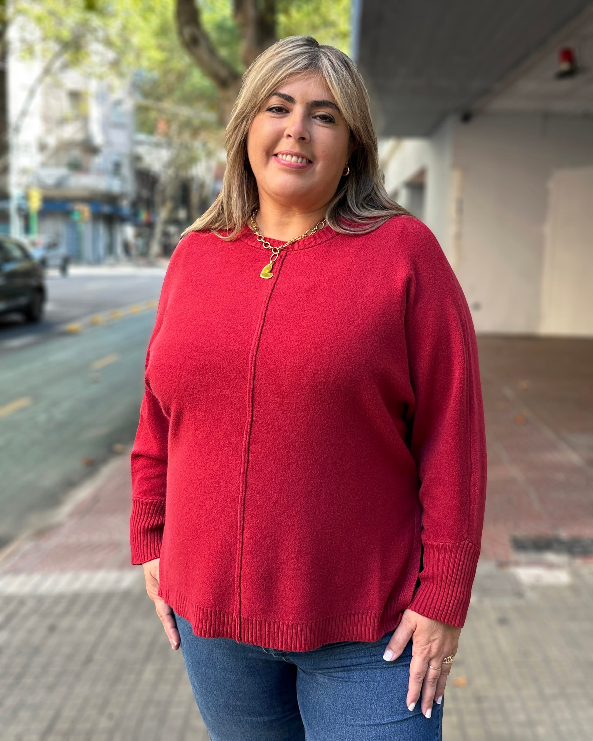 BUZO TEJIDO DE PUNTO AURA - Línea premium