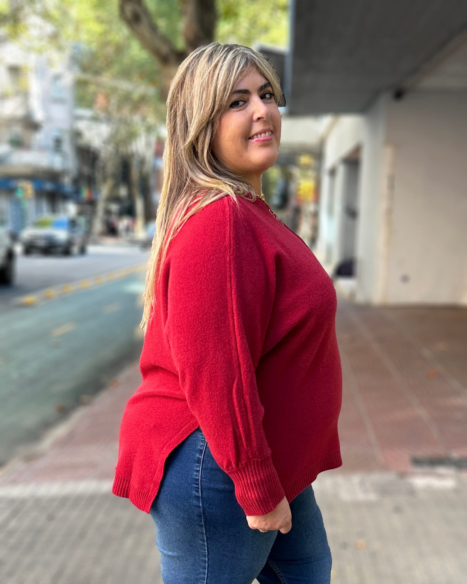 BUZO TEJIDO DE PUNTO AURA - Línea premium