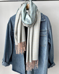 Pashmina Pastel Celeste