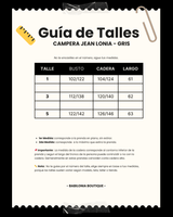 CAMPERA JEAN LONIA - Gris