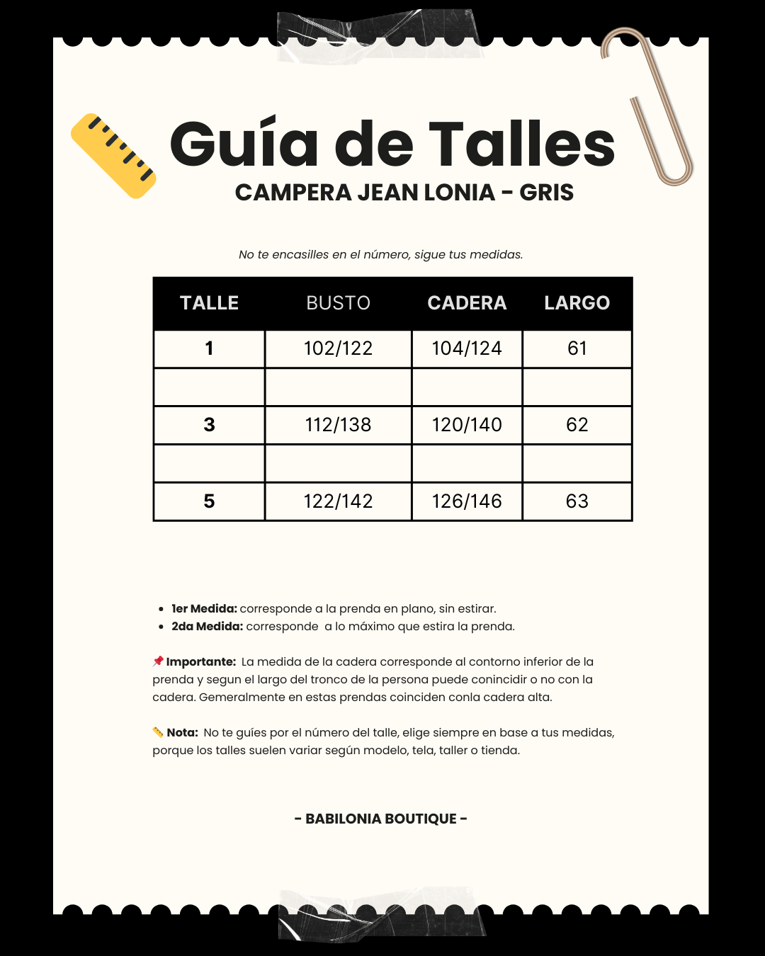 CAMPERA JEAN LONIA - Gris