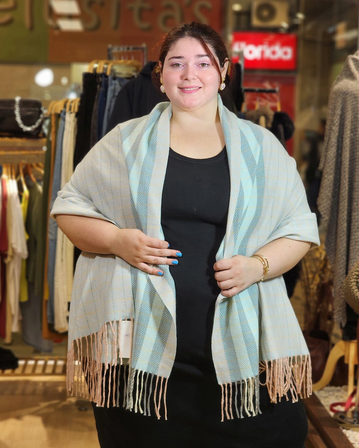 Pashmina "PASTEL" - 20% OFF contado o transferencia $690
