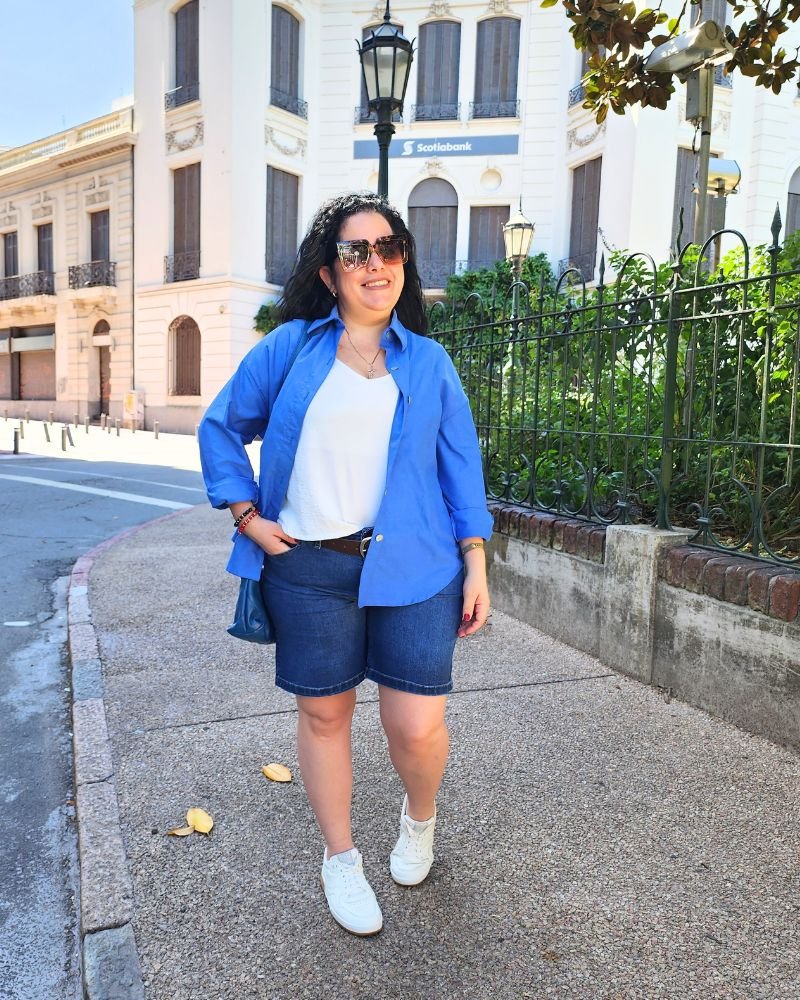 CAMISA DANI - Azul Claro