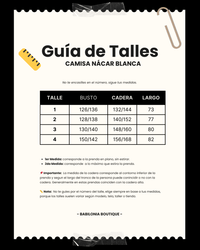 Camisa NÁCAR