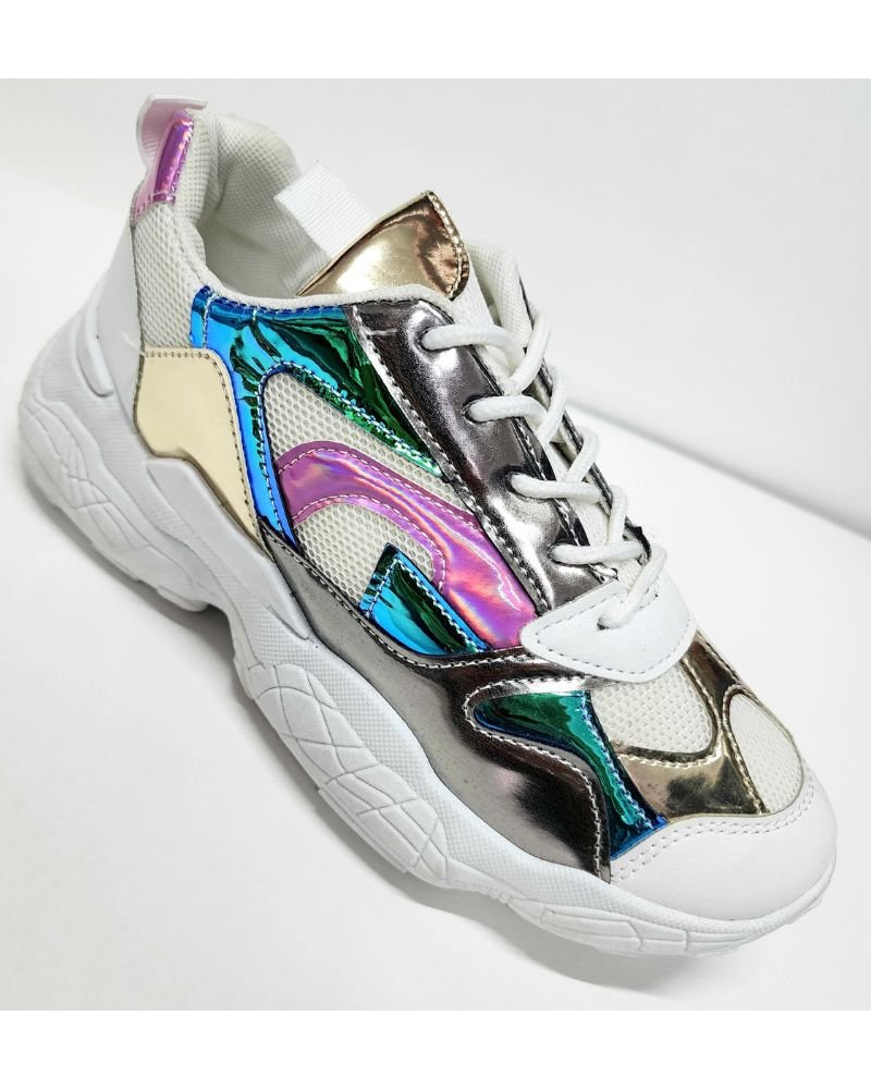 Championes Neón Blanco