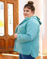 SOBRECAMISA JEAN PUMA - Celeste