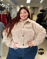 CHAQUETA CORDERITO MONTREAL CORTA - 🛡️COMPRA SEGURA🛡️
