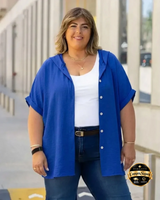 BLUSA CAMISA CITRUS AZUL FRANCIA -🛡️COMPRA SEGURA🛡️