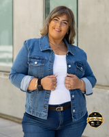 CAMPERA JEAN LONIA - AZUL CLARO -🛡️COMPRA SEGURA🛡️