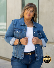 CAMPERA JEAN LONIA - AZUL CLARO -🛡️COMPRA SEGURA🛡️
