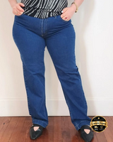 PANTALON JEAN RECTO - AZUL MARINO 🛡️ COMPRA SEGURA 🛡️