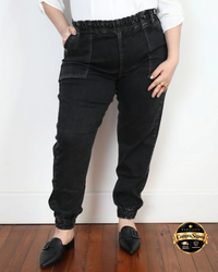 PANTALON JEAN BABUCHA - GRIS 🛡️ COMPRA SEGURA 🛡️