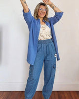 PANTALON JEAN BABUCHA