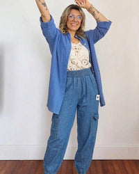 PANTALON JEAN BABUCHA