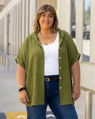 CAMISA CITRUS  - VERDE PISTACHO