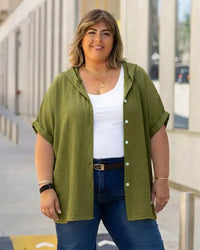 CAMISA CITRUS  - VERDE PISTACHO