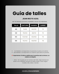 PANTALON JEAN RECTO - AZUL MARINO 🛡️ COMPRA SEGURA 🛡️
