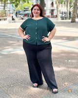 BLUSA CAMISA ANGEL - Verde Petróleo