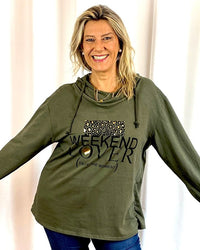 Canguro Buzo Weekend LOVER Verde Musgo