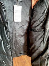 CHALECO ECOCUERO LARGO