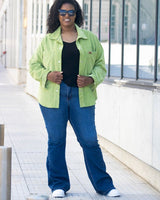 Sobrecamisa LAIA Verde Manzana