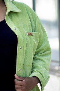 Sobrecamisa LAIA Verde Manzana