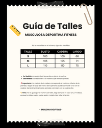 MUSCULOSA DEPORTIVA FITNESS