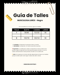 MUSCULOSA LUREX - Negro