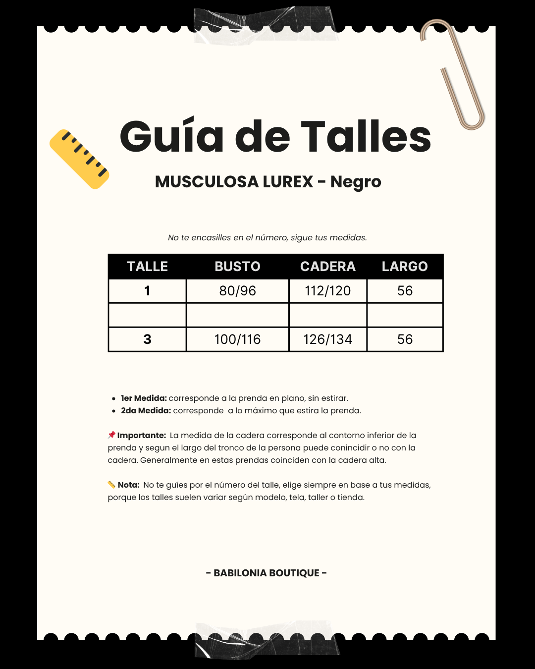 MUSCULOSA LUREX - Negro