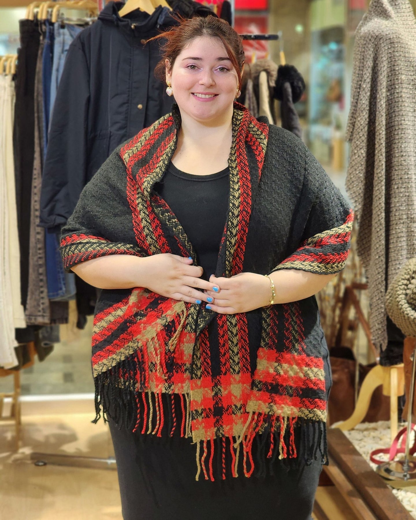 Pashmina "VALENCIA" - 20% OFF contado o transferencia $790