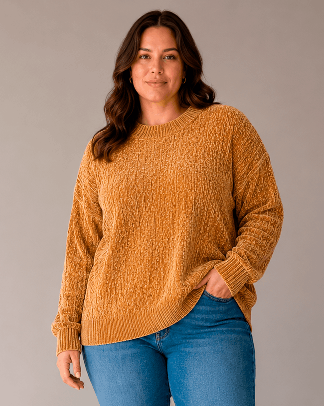 BUZO CHENILLE NOVO - Varios Colores