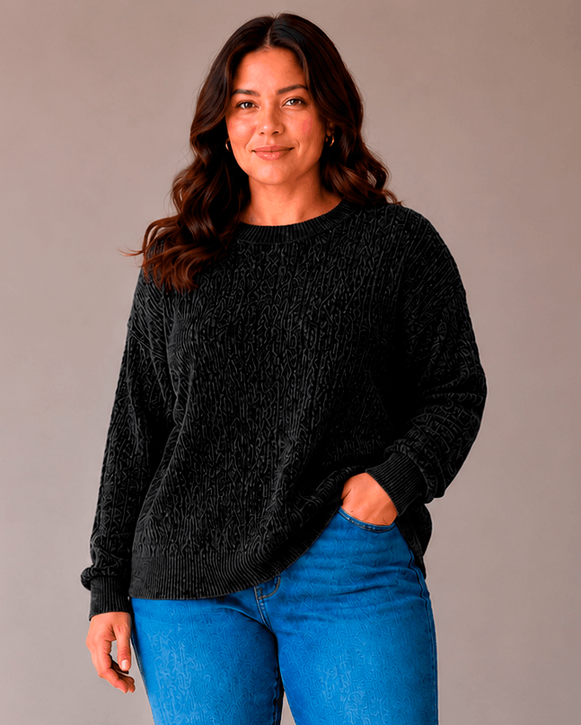BUZO CHENILLE NOVO - Varios Colores