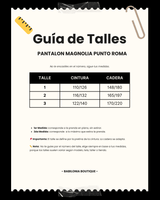 PANTALON MAGNOLIA en PUNTO ROMA