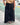 PANTALÓN CRUZADO FLORIPA - Negro