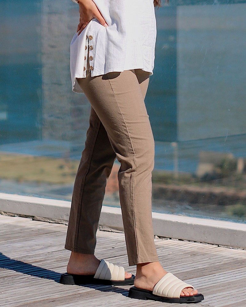 Pantalón Lino Stretch