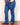 PANTALON JEAN FLARE CORTO - Azul 1125