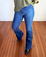 Pantalón Jean "FLARE LARGO AZUL"