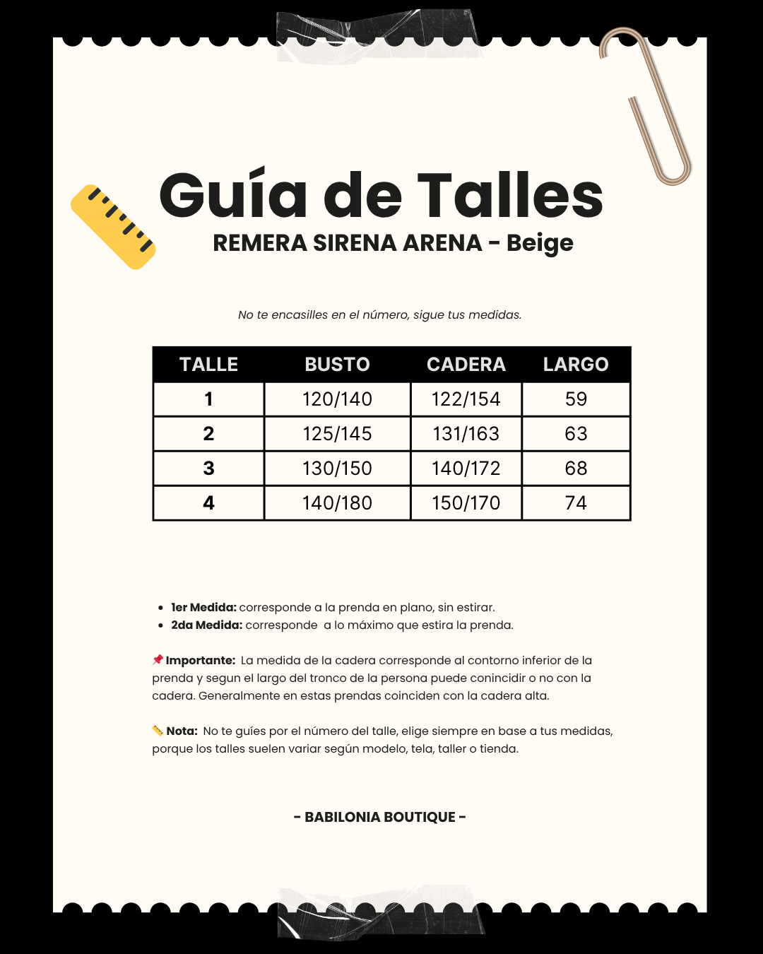 REMERA SIRENA ARENA - Beige