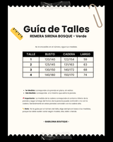 REMERA SIRENA BOSQUE - Verde