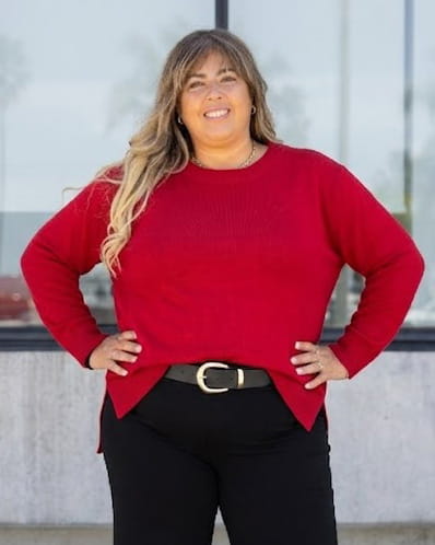 BUZO CECILIE - Rojo | Rosa