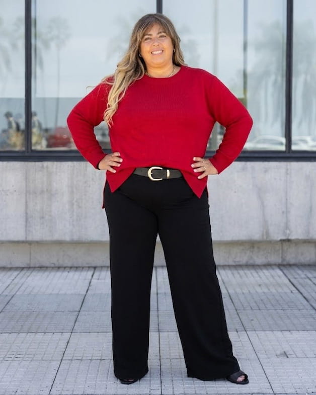 BUZO CECILIE - Rojo | Rosa
