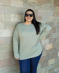 Remera Bahía Verde Pastel