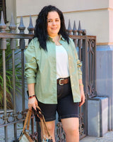 Short Bermuda Jean Gris DUBAI
